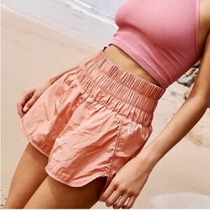 FREE PEOPLE way home shorts salmon size M